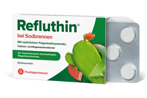Packungsabbildung Refluthin mit Blister