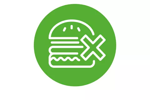 Icon schlechte Ernährung